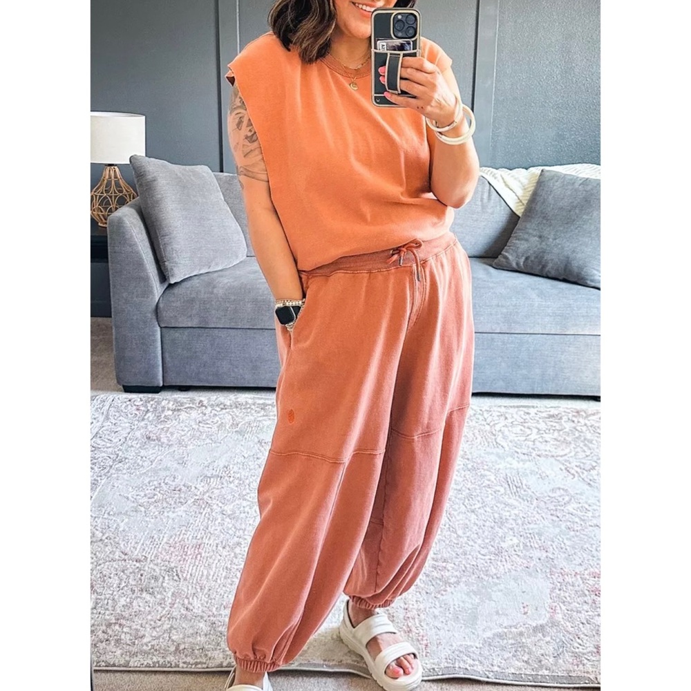 Free People Movement Throw And Go Onesie Open Back Jumpsuit Oversized Hiking L - Picture 4 of 8